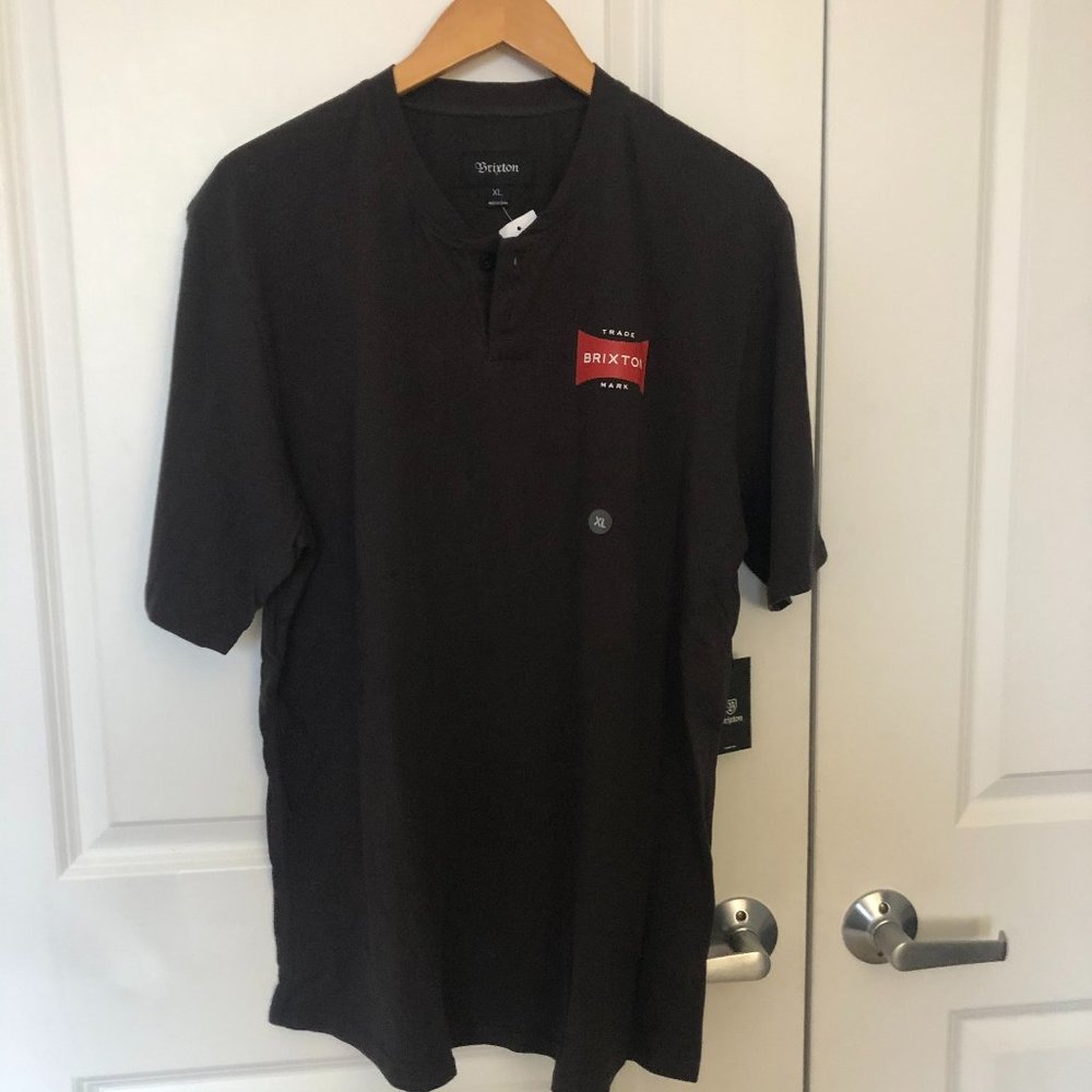 Brixton Men's XL Gray T-shirt